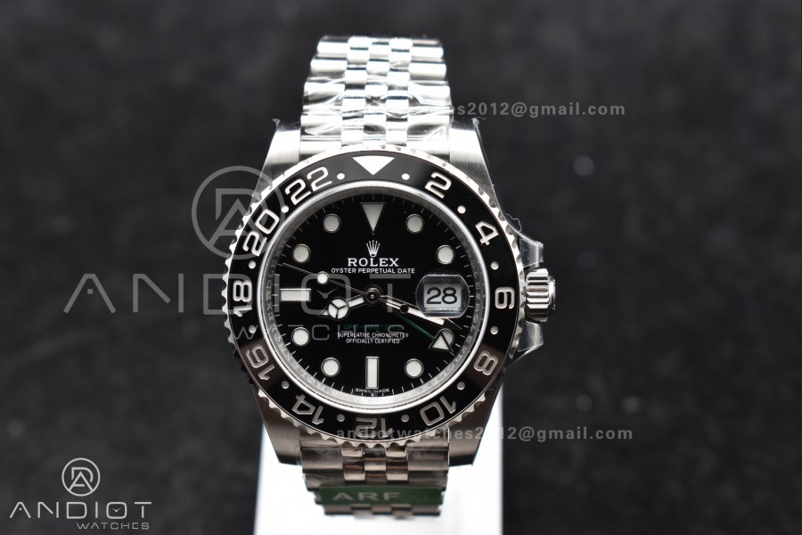 GMT Master II 116710 LN 904L SS AR+F 1:1 Best Edition on Jubilee Bracelet VR3285 CHS
