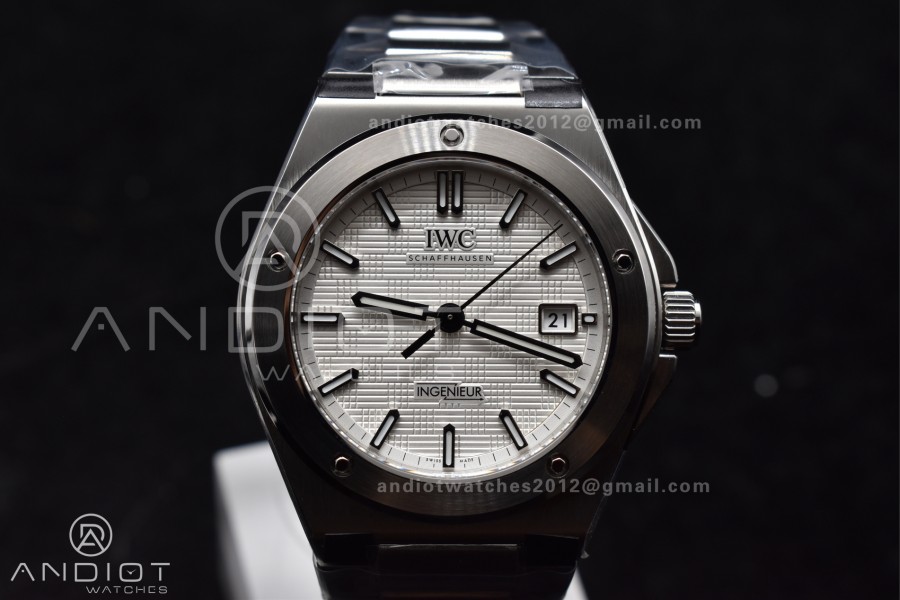 V7 Factory IWC Ingenieur IW328902 White Dial On Titanium Automatic A2892