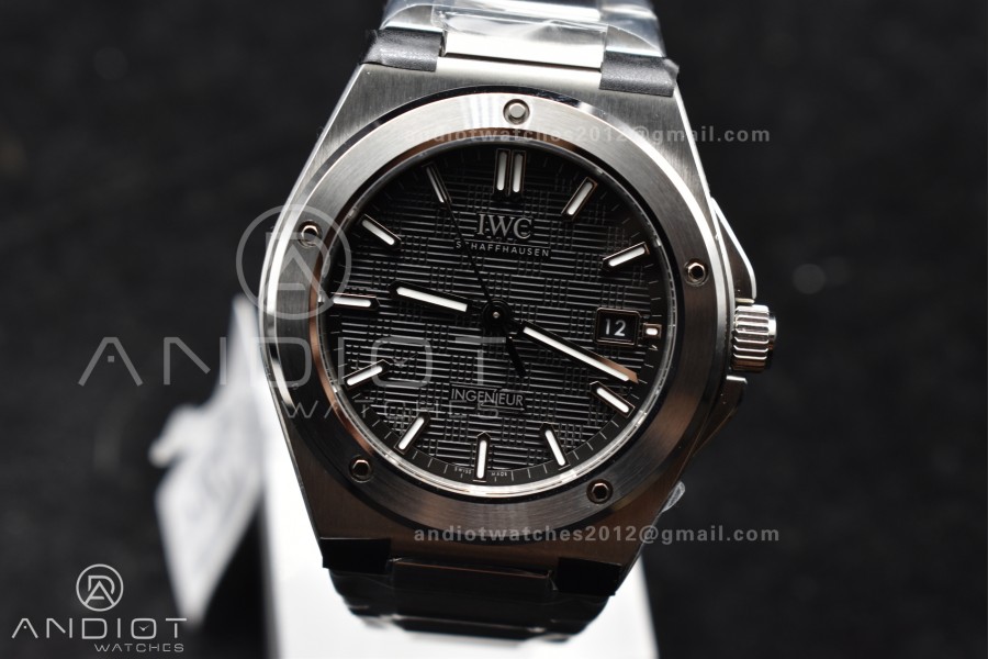 V7 Factory IWC Ingenieur IW328901 Black Dial On Titanium Automatic A2892
