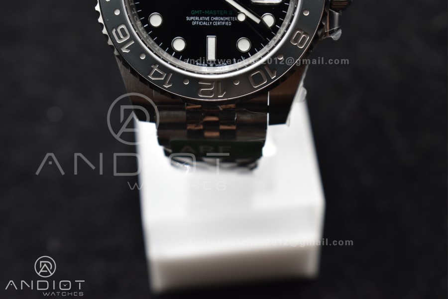GMT-Master II 126710 GRNR Gray/Black Ceramic 904L ARF 1:1 Best Edition on Jubilee Bracelet SH3285 CHS