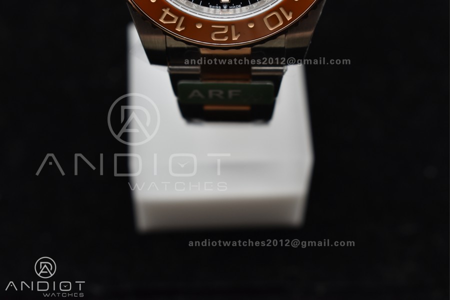 GMT Master II 126711 CHNR 904L SS ARF 1:1 Best Edition on SS/RG Bracelet VR3285 CHS