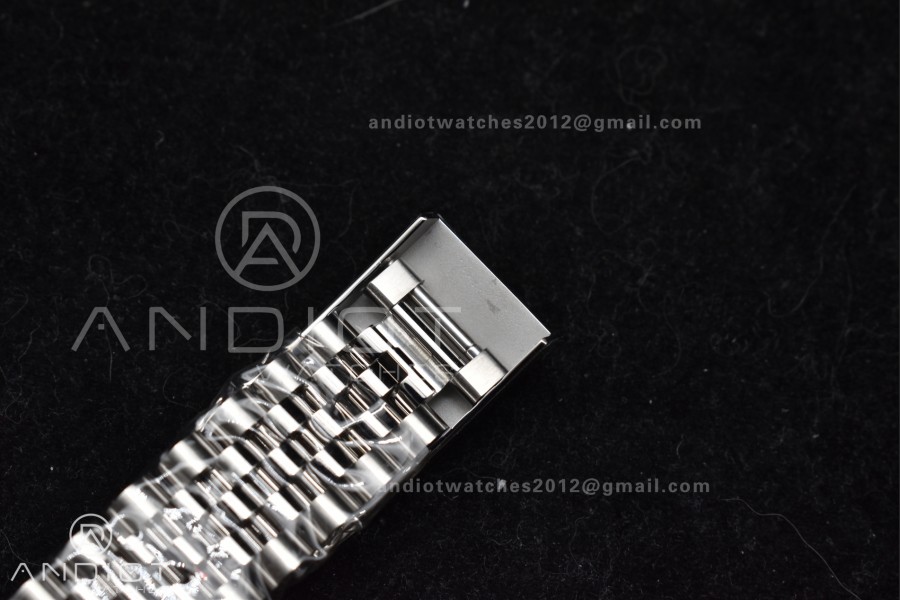 DateJust 41 126334 C+F 1:1 Best Edition 904L Steel Gray Dial on SS Jubilee Bracelet VR3235