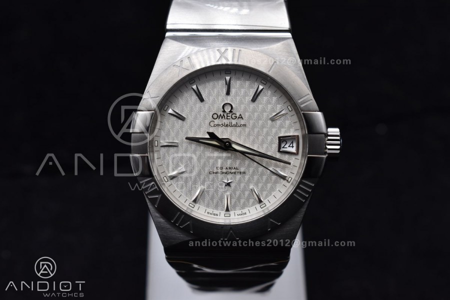 Constellation 39mm SS VSF 1:1 Best Edition White Dial on SS Bracelet A8800