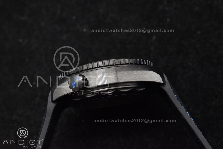 Planet Ocean 45.5mm Deep Black Blue Real Ceramic VSF 1:1 Best Edition on Black Nylon Strap A8906 Super Clone