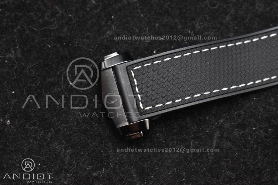 Planet Ocean 45.5mm Deep Black Real Ceramic VSF 1:1 Best Edition on Black Nylon Strap A8906 Super Clone