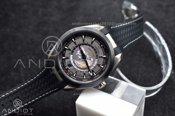 Aqua Terra GMT Worldtimer 43mm Titanium VSF 1:1 Be...