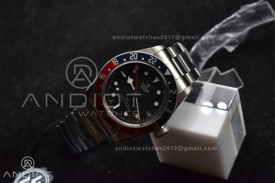 Black Bay GMT Pepsi Blue/Red Bezel ZF 1:1 Best Edition on SS Bracelet A2836