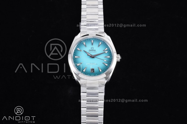 Aqua Terra 150M SS VSF 1:1 Best Edition Turquoise Dial on SS Bracelet A8900 Super Clone
