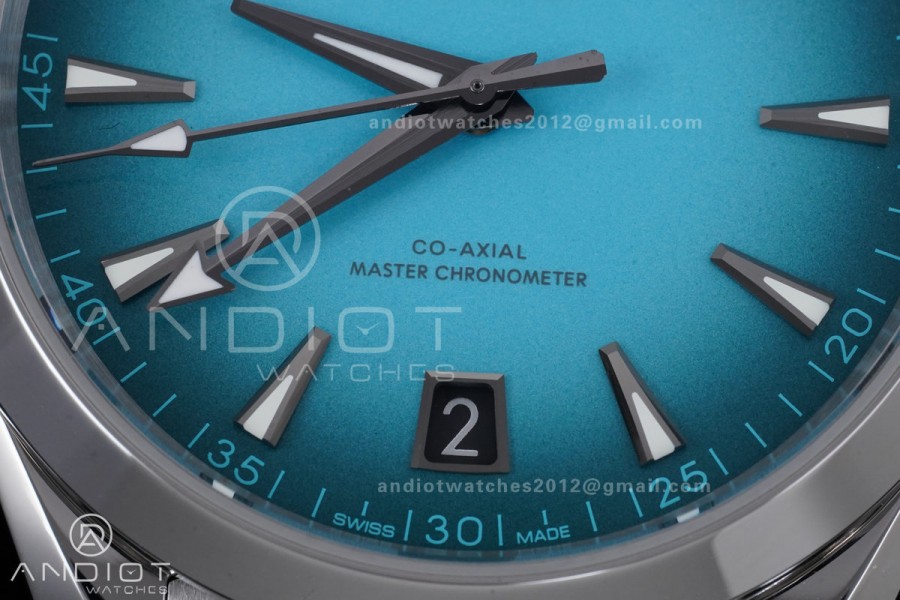 Aqua Terra 150M SS VSF 1:1 Best Edition Turquoise Dial on SS Bracelet A8900 Super Clone