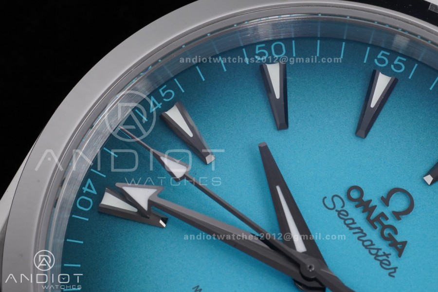 Aqua Terra 150M SS VSF 1:1 Best Edition Turquoise Dial on SS Bracelet A8900 Super Clone