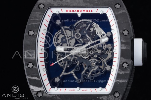 RM055 NTPT APSF 1:1 Best Edition White Bezel Red C...