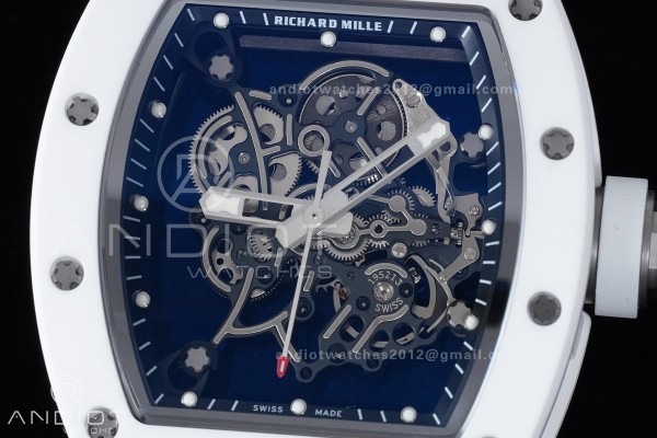 RM055 White Ceramic APSF 1:1 Best Edition on White...