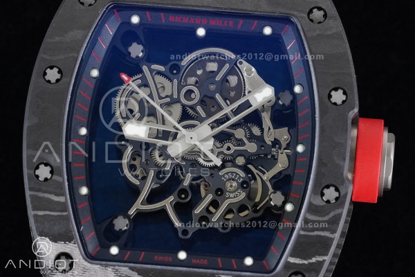 RM055 NTPT/Ti APSF 1:1 Best Edition Black Inner Be...