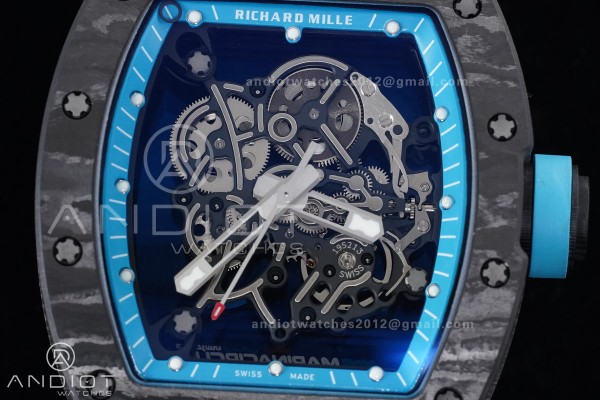 RM055 NTPT APSF 1:1 Best Edition Blue Inner Bezel ...