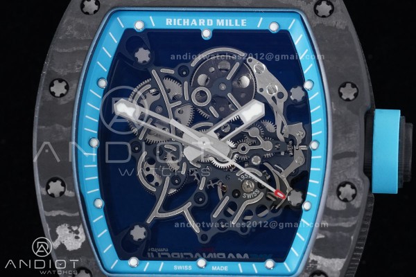 RM055 NTPT APSF 1:1 Best Edition Blue Inner Bezel ...