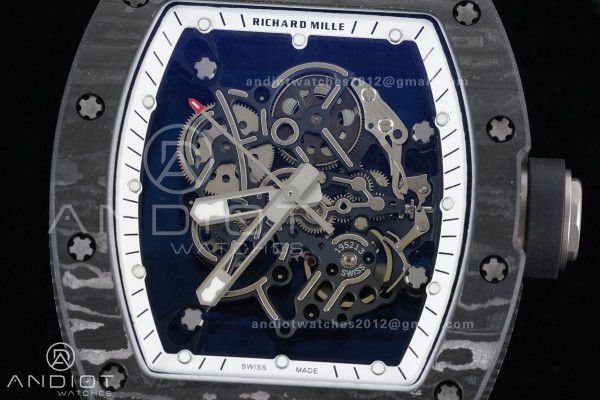 RM055 NTPT/Ti APSF 1:1 Best Edition White Inner Be...