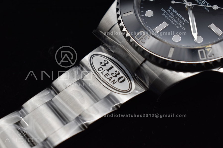 Submariner 114060 No Date Clean 1:1 Best Edition 904L SS Case and Bracelet SA3130 