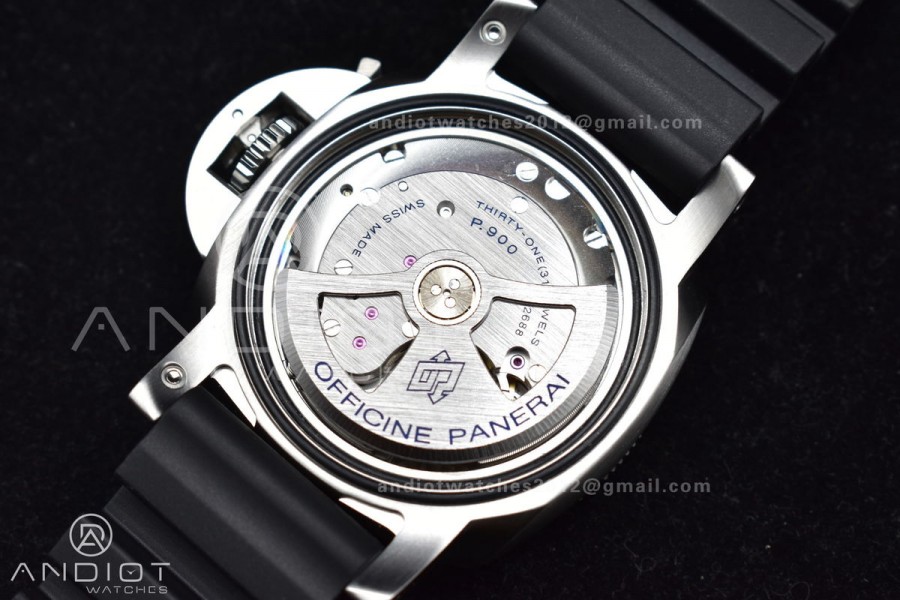 PAM683 Y SBF 1:1 Best Edition Black Dial on Black Rubber Strap XXXIV