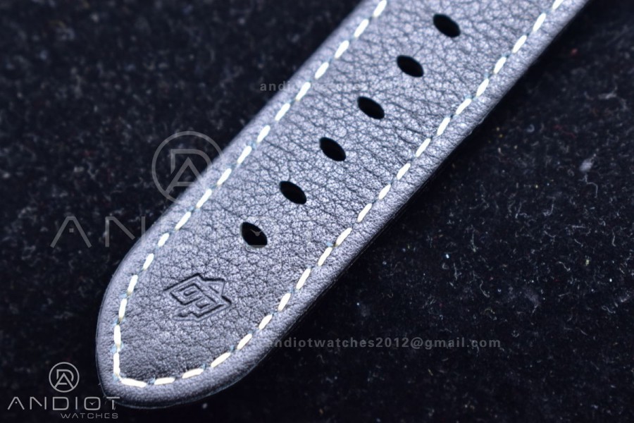 PAM1312  VSF 1:1 Best Edition Black Dial on Black Leather Strap P.9010 