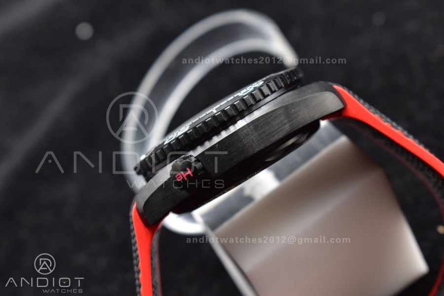 OM Factory Best Edition Omega Planet Ocean Chronograph with Functional 3:00 Subdial Counter Volvo Ocean 2017/2018 Race Deep Black Edition