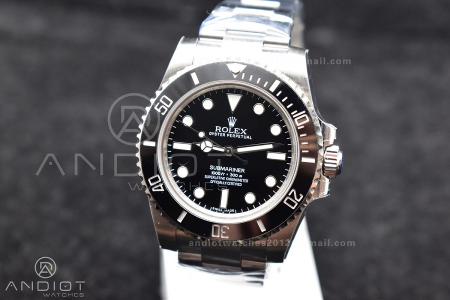 Submariner 114060 No Date BP Best Edition on SS Bracelet 