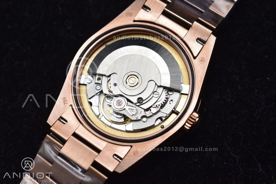 DayDate 36 RG BPF Best Version On President Bracelet A2836 V2