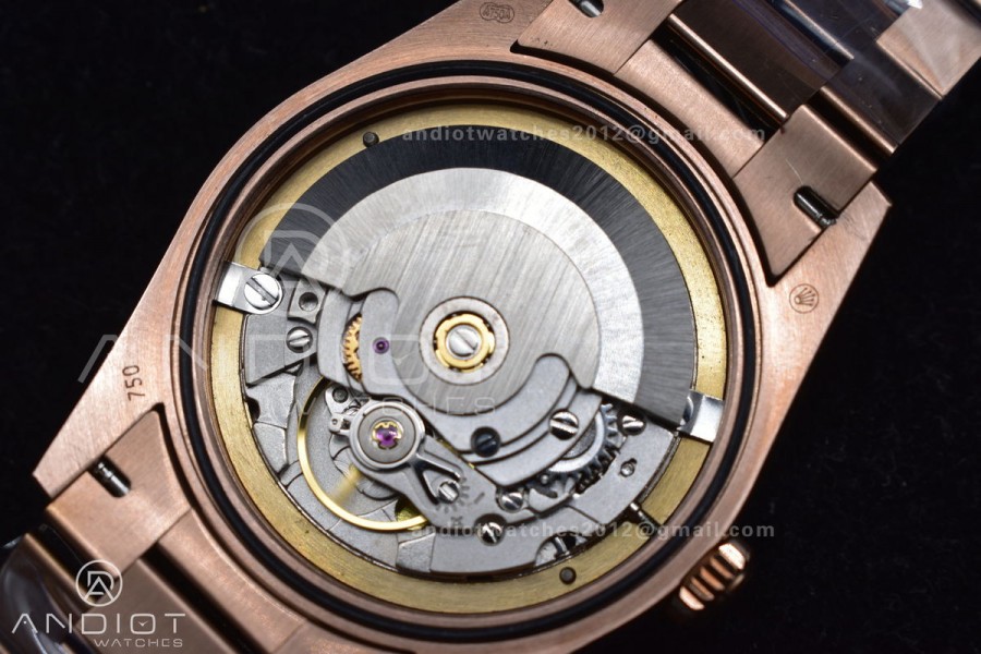 DayDate 36 RG BPF Best Version On President Bracelet A2836 V2