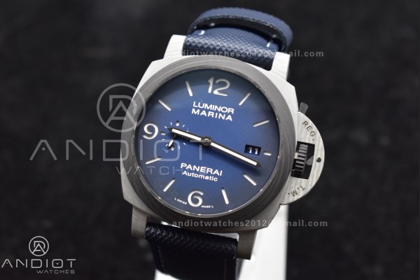 PAM 1663 Carbotech VSF 1:1 Best Edition Blue Dial ...