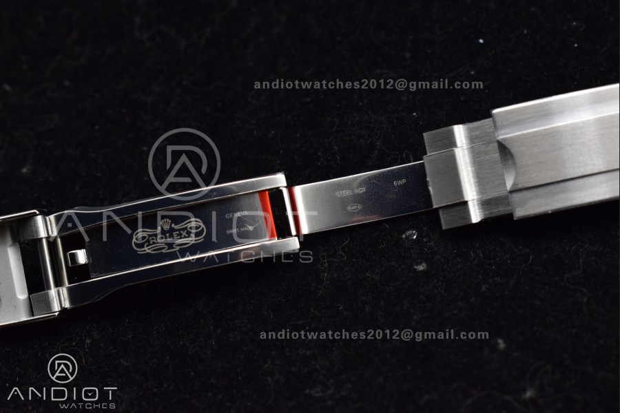Air-King 126900 Clean 1:1 Best Edition 904L Steel Black Dial on SS Bracelet VR3230