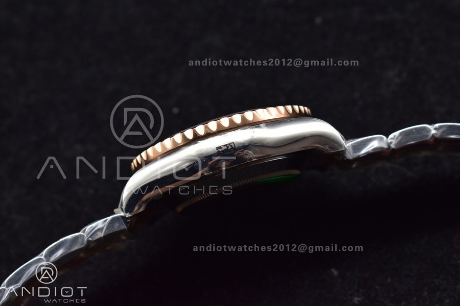 YachtMaster II 116681 SS/RG KF 1:1 Best Edition White Dial on SS/RG Bracelet A7750