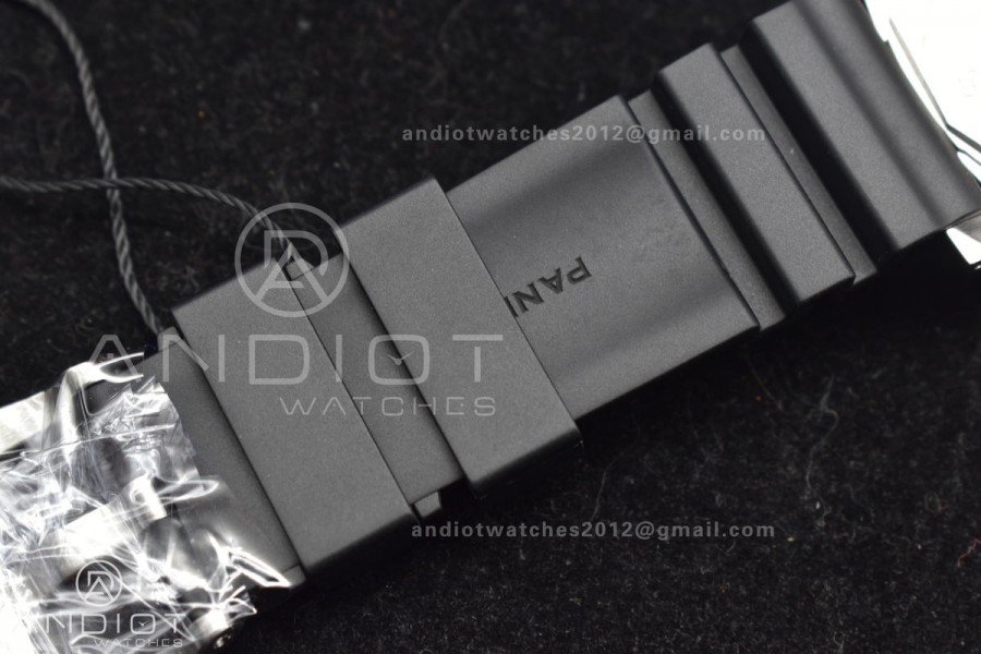 PAM1323 VSF 1:1 Best Edition Grey Dial On Black Rubber Strap P900