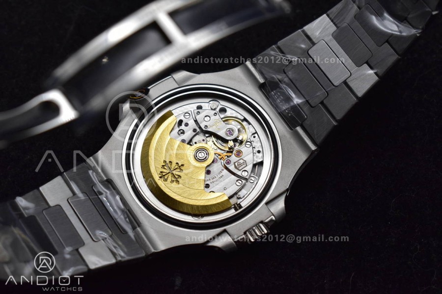 Nautilus 5711/1A 3KF 1:1 Best Edition White Textured Dial on SS Bracelet A324 Super Clone V2