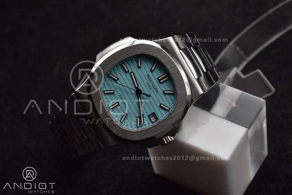 Nautilus 5711 3KF 1:1 Best Edition Tiffany Blue Di...