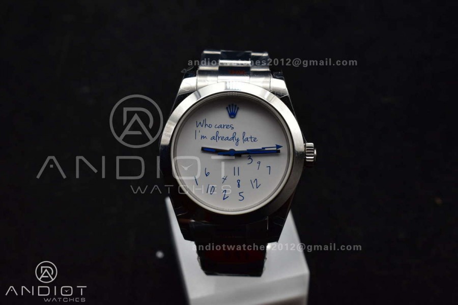 Milgauss Who Cares JDF 1:1 Best Edition 904L Steel on SS Bracelet VR3131