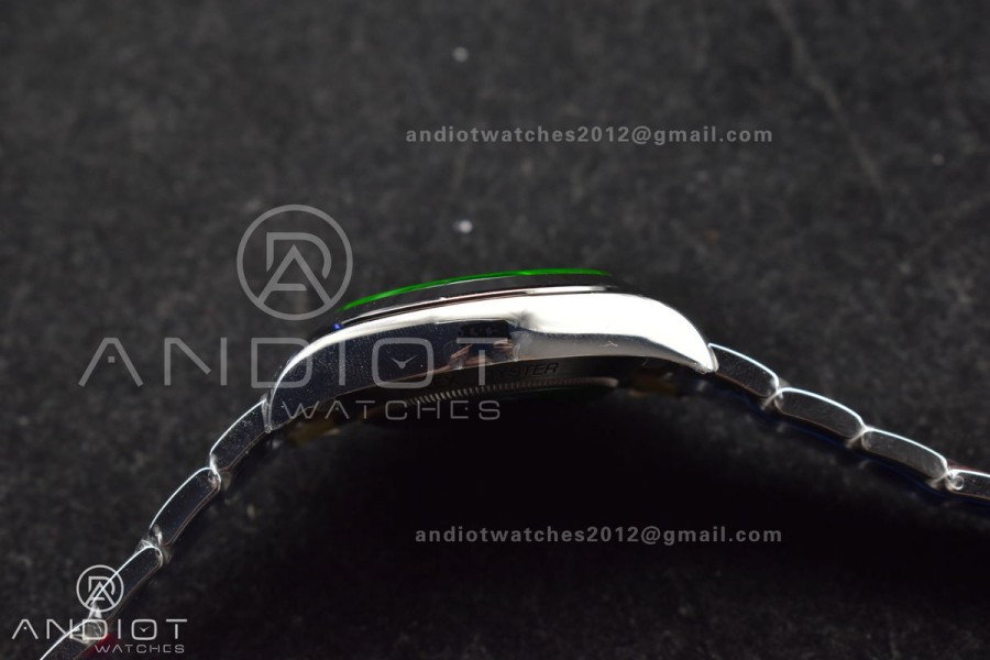 Milgauss 116400 GV Real Green Sapphire 904L SS VSF 1:1 Best Edition Black Dial on 904L SS Bracelet SA3131