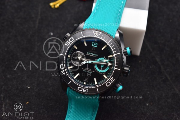Planet Ocean Master Chrono Deep Black Ceramic M+SF...