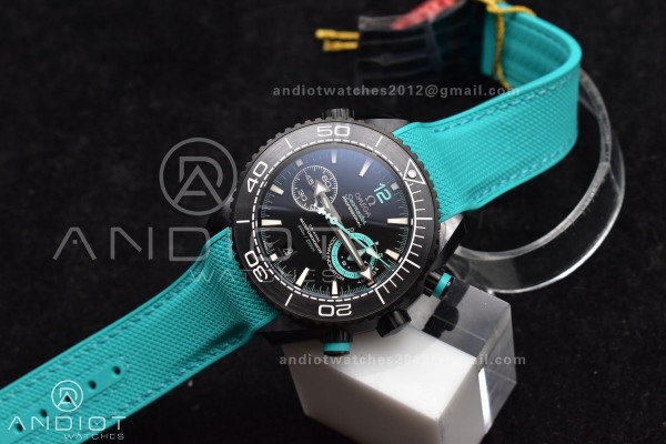 Planet Ocean Master Chrono Deep Black Ceramic M+SF...