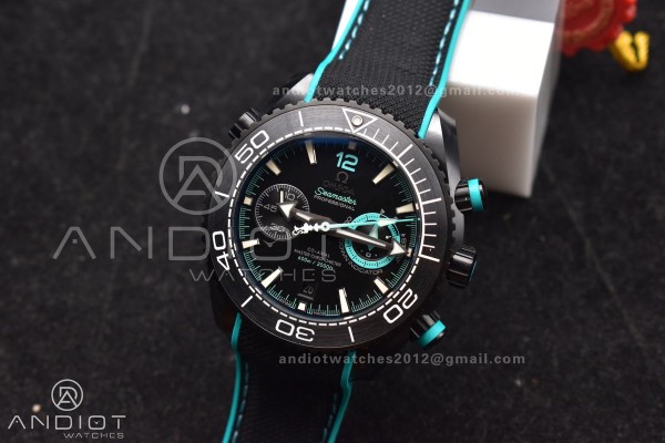 Planet Ocean Master Chrono Deep Black Ceramic M+SF...