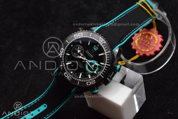 Planet Ocean Master Chrono Deep Black Ceramic M+SF...