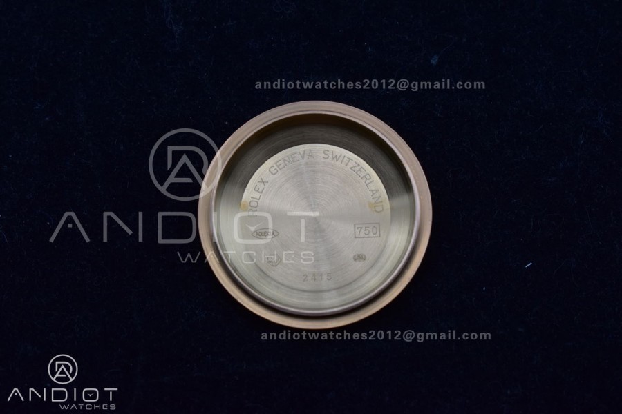 DayDate 36 RG QF Best Edition 904L Steel Silver Dial on President Bracelet vr3255 V5 (Gain Weight)