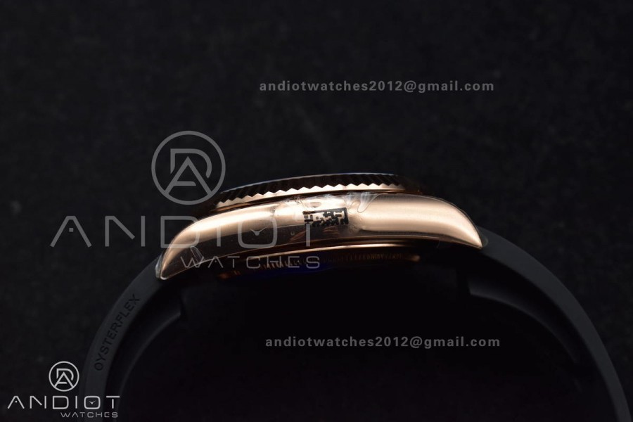 Sky-Dweller 336235 RG ZF 1:1 Best Edition White Dial on Oyster-flex Strap A23J (Gain Weight)