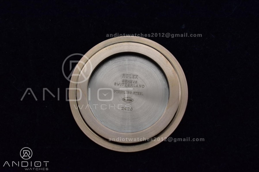 Sky-Dweller 336235 RG ZF 1:1 Best Edition White Dial on Oyster-flex Strap A23J (Gain Weight)