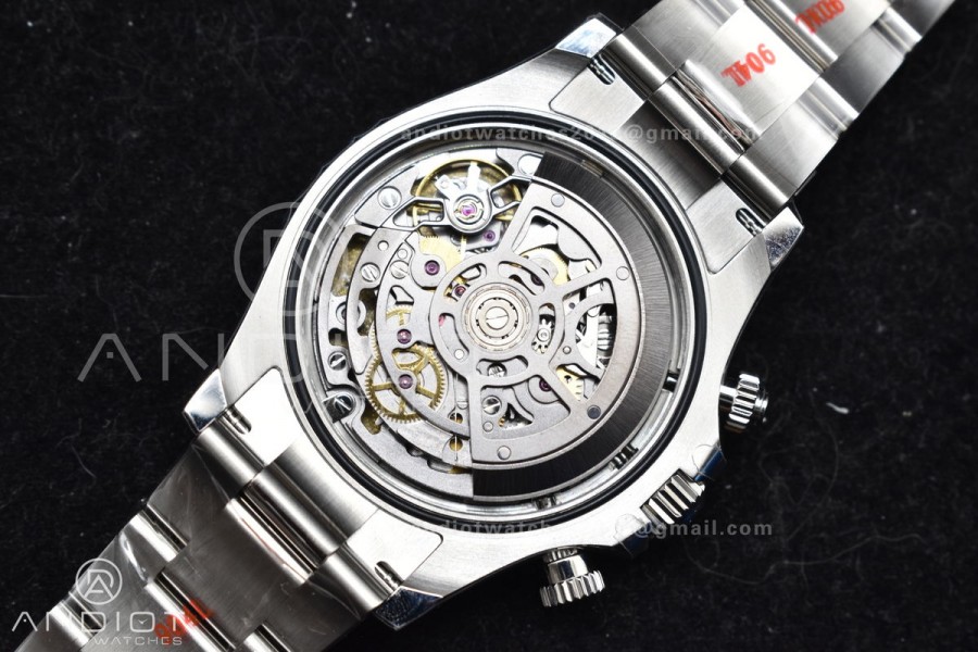 SBF/VS Factory 1:1 Rolex Daytona 126500 Black Dial in 904L Steel SL4801 Movement
