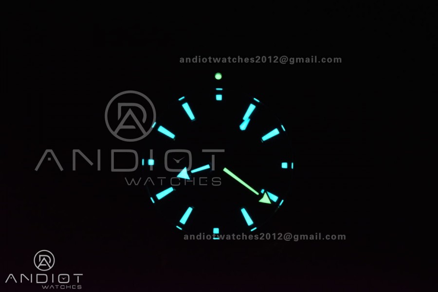 Planet Ocean 43.5mm SS VSF 1:1 Best Edition Black/Orange Bezel Black Dial on Nylon Strap A8900 Super Clone V2