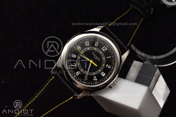 Calatrava 6007G SS PPF 1:1 Best Edition Black/Yell...