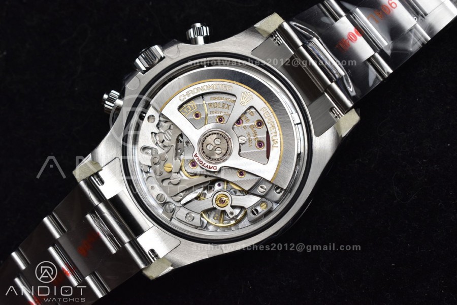 Daytona 126500 BTF 1:1 Best Edition 904L Steel Black Dial On SS Bracelet DD4131