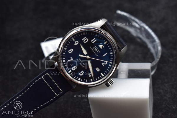 Pilot Mark XX V7F 1:1 Best Edition Blue Dial on Bl...