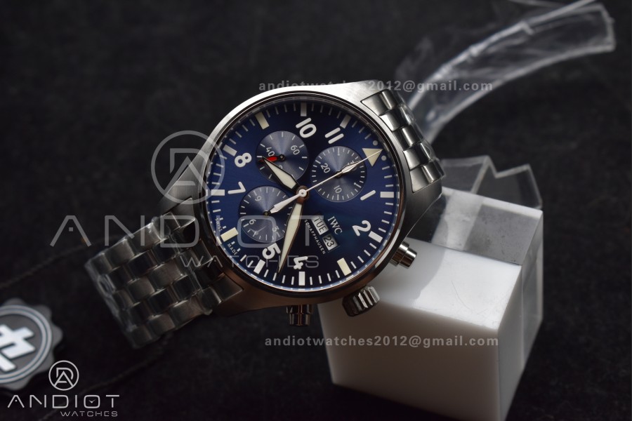 Pilot Chrono IW377717 "Le Petit Prince" 2016 ZF 1:1 Best Edition on New SS Bracelet A7750