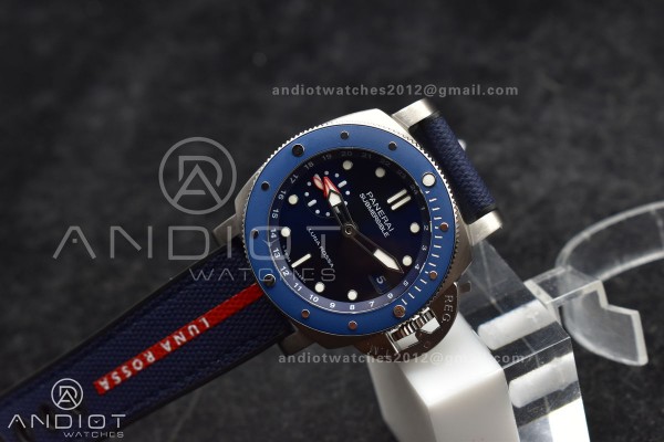 PAM1507 Submersible GMT Luna Rossa 42mm VSF 1:1 Be...